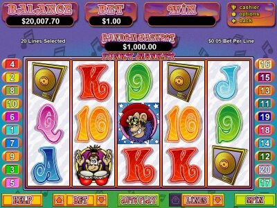 Play Funky Monkey Machine Online